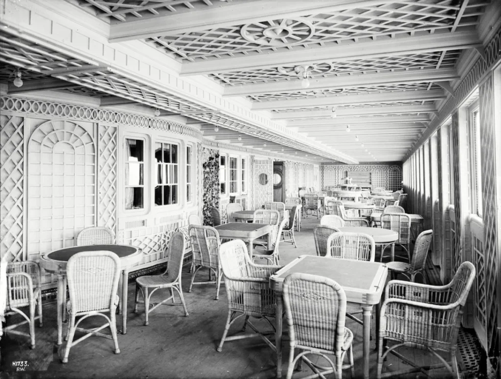 Titanic’s Café Parisien (Photo Credit: Robert Welch)