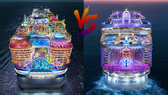 Icon of the Seas Vs. Utopia of the Seas: What's the Difference?