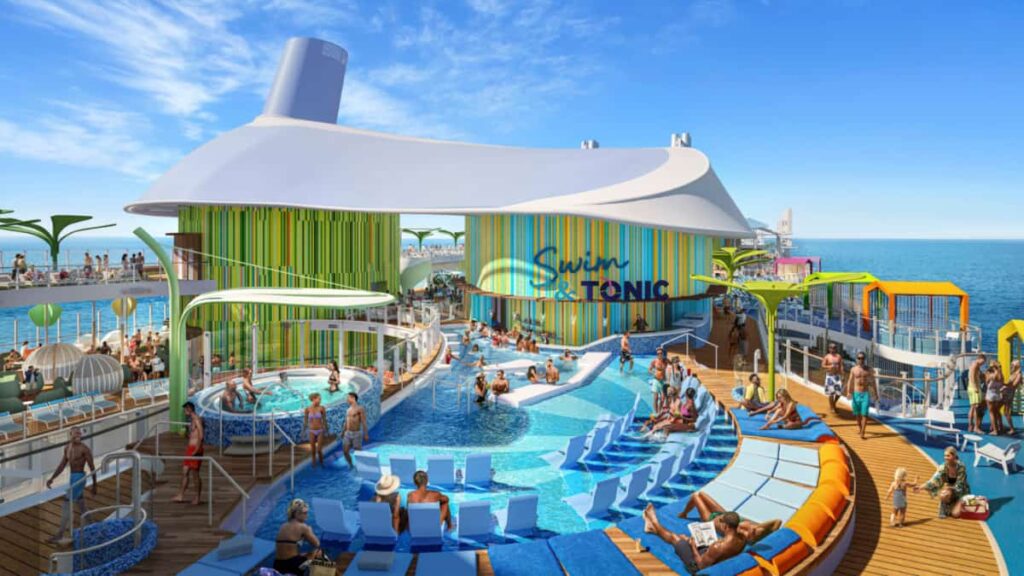 Swim & Tonic Pool Bar on Icon of the Seas